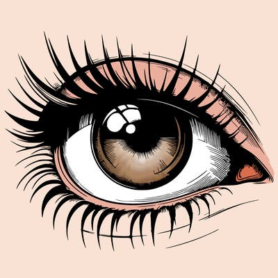 realistic eye