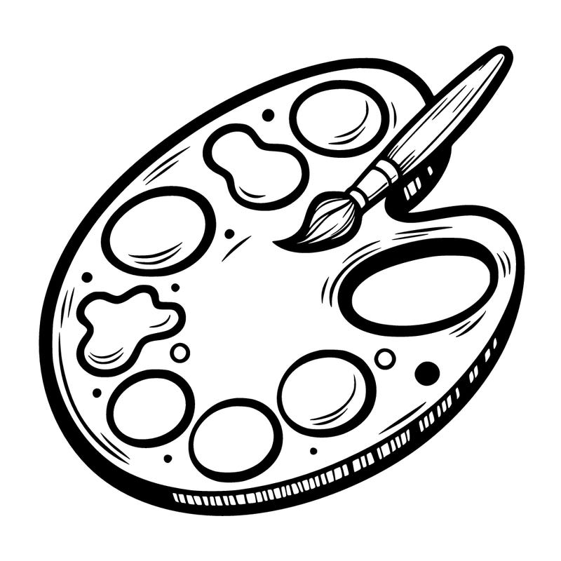 artist paint palette