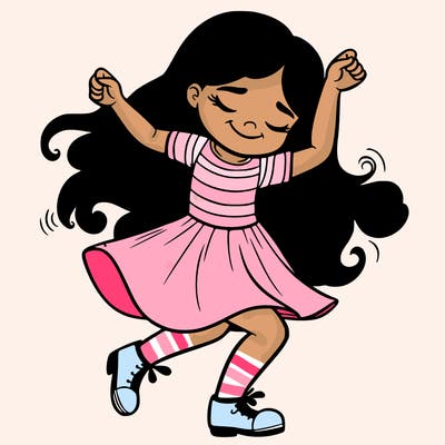 girl dancing