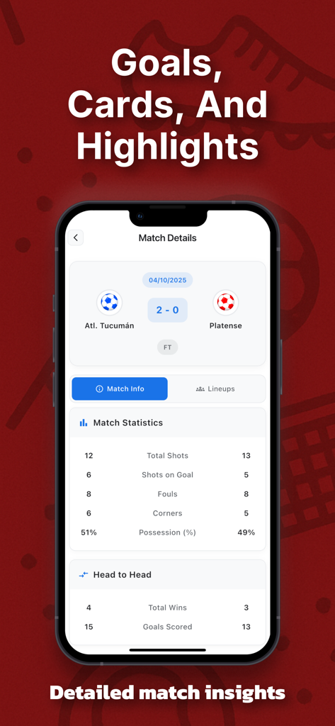 Streameast : Live Sports App - streameast app showing detailed soccer match statistics and head to head data