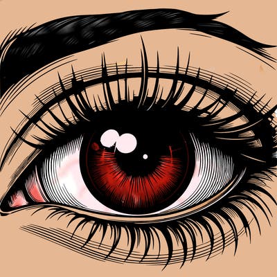 realistic eye
