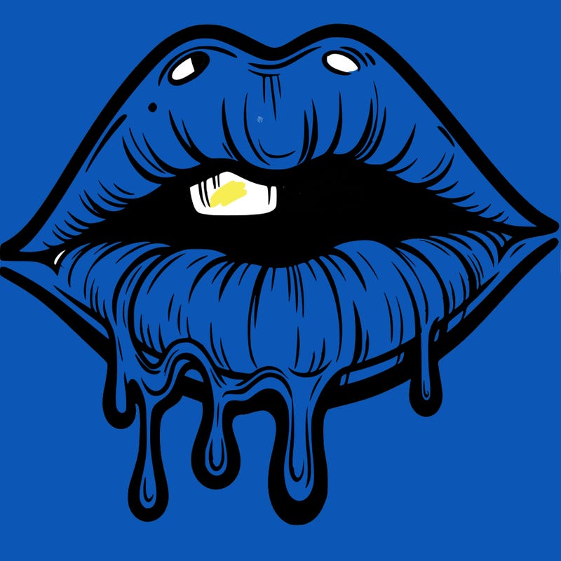 lips that look realistic and drip