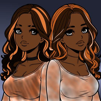 realistic twin sisters