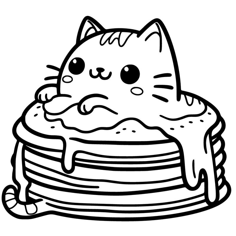 pancake cat