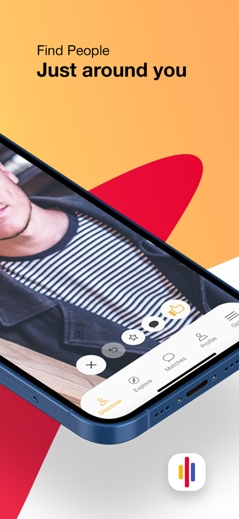 Persian Club - Persian Club app interface showing local profile discovery feature