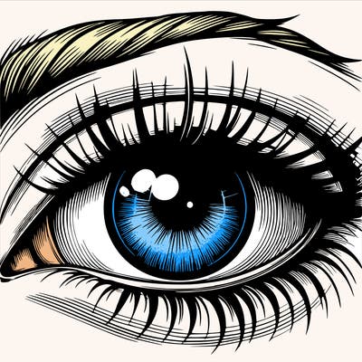 realistic eye