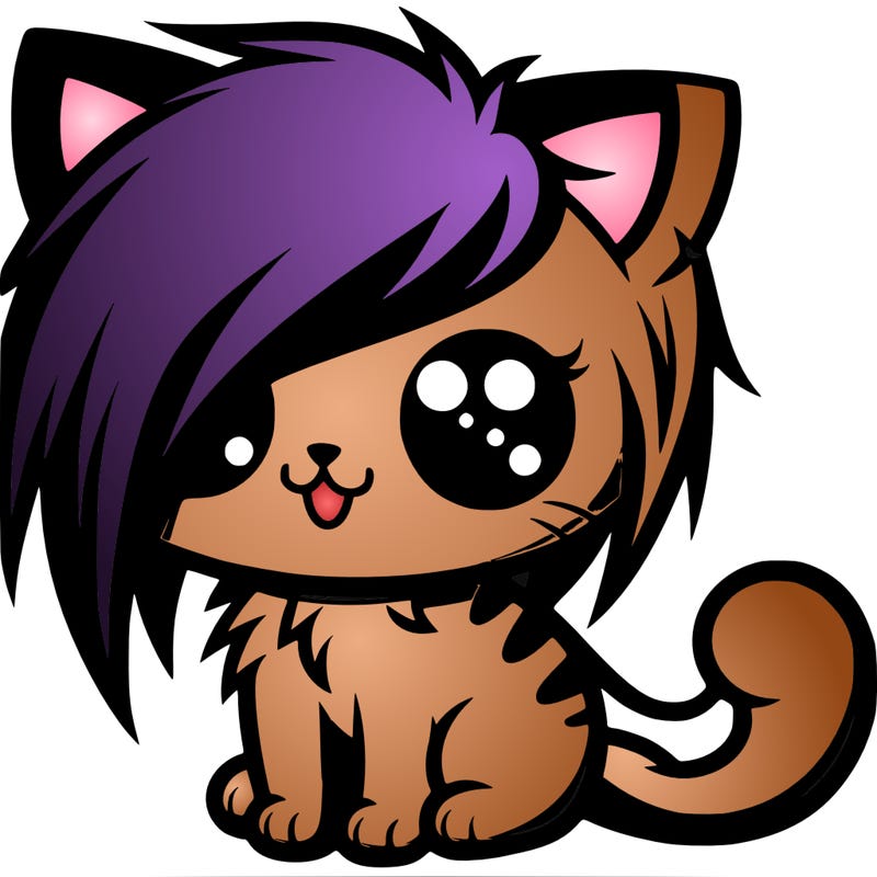 a cat that is emo