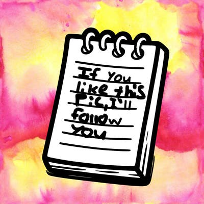 blank note pad