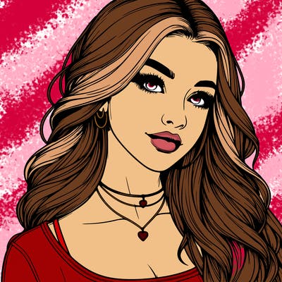 detailed realistic girl