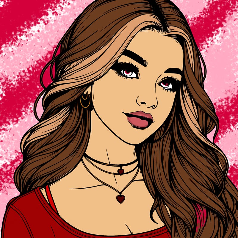 detailed realistic girl