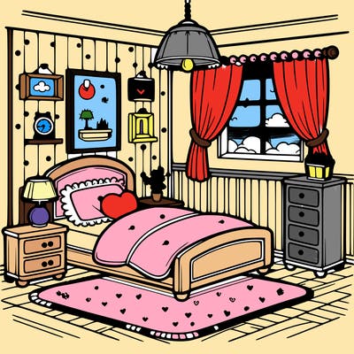 a bedroom