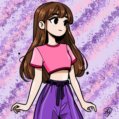 girl in a cute crop top