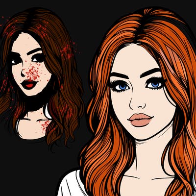 realistic pretty girl