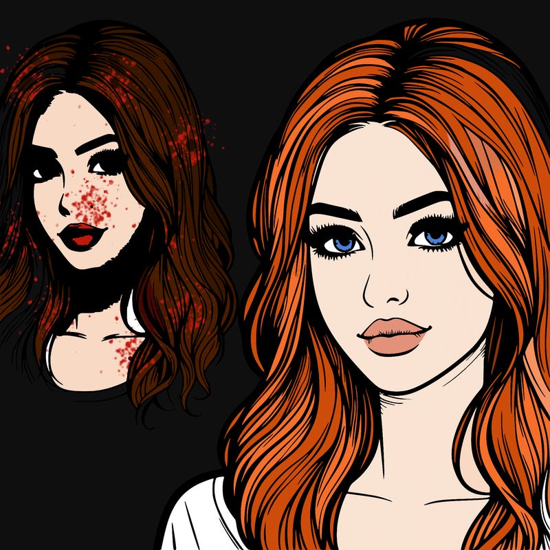 realistic pretty girl