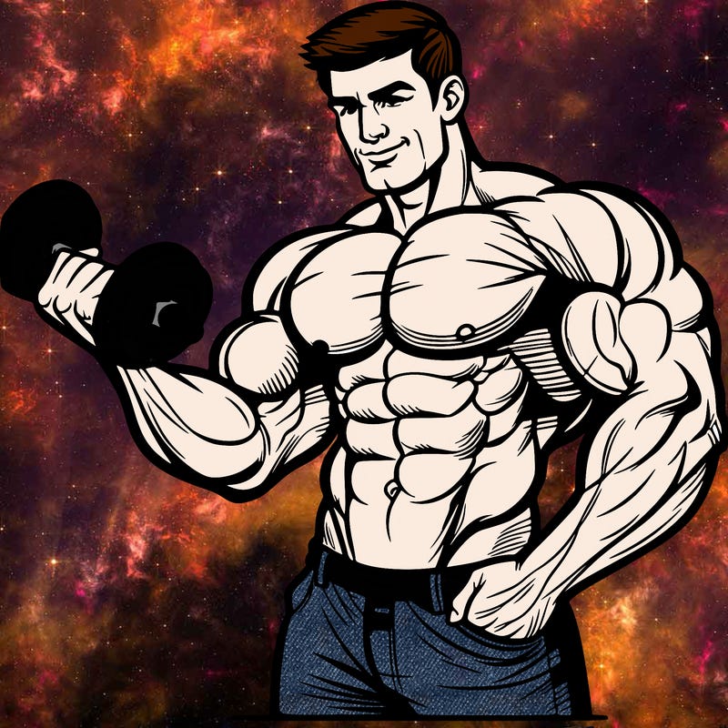 muscular man