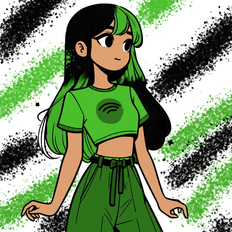 girl in a cute crop top