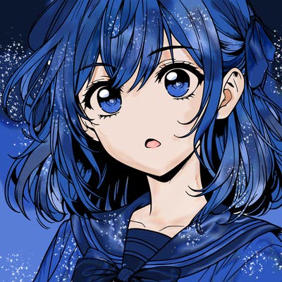 manga character girl realistic