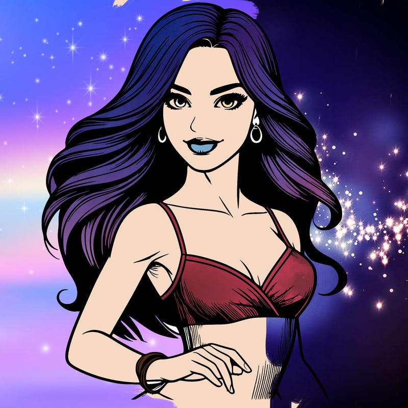 realistic girl salsa dancer