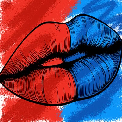 realistic lips