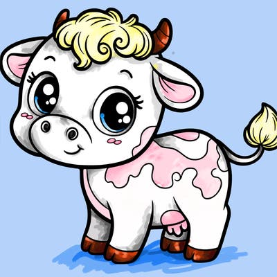 cute cow