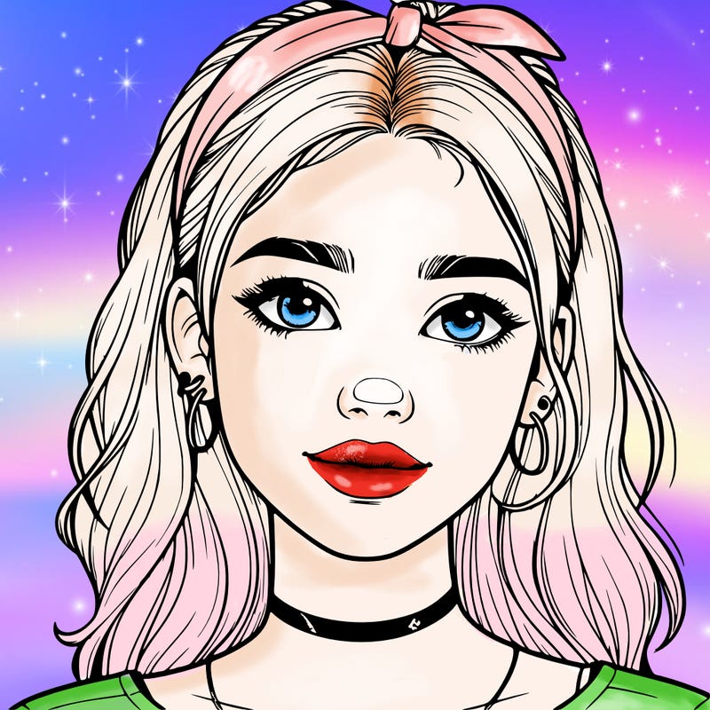 realistic teenage girl