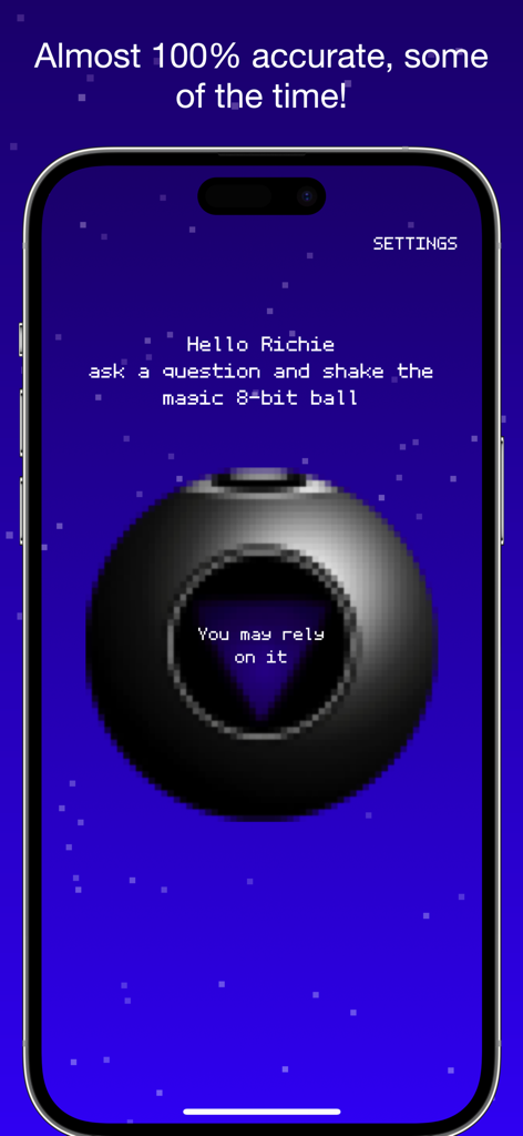Magic 8 bit 8 ball - Games App | MWM