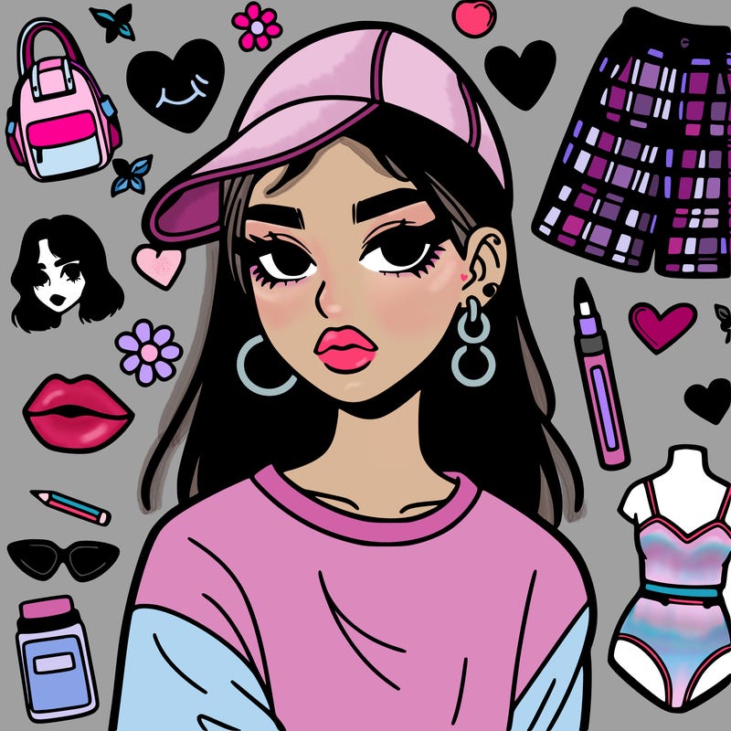 aesthetic girl