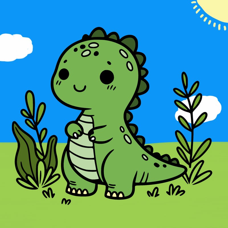 cute dinosaur