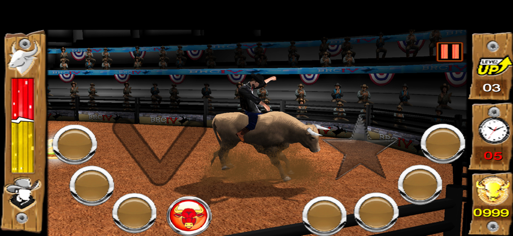 Bull Riding Challenge 4 - Realistic bull riding gameplay in a rodeo arena