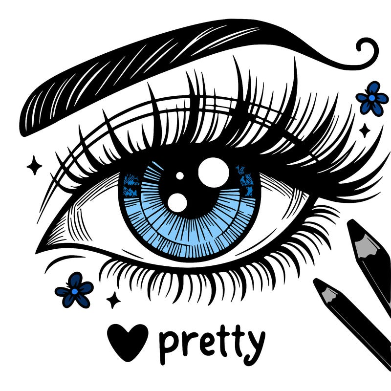 pretty eye