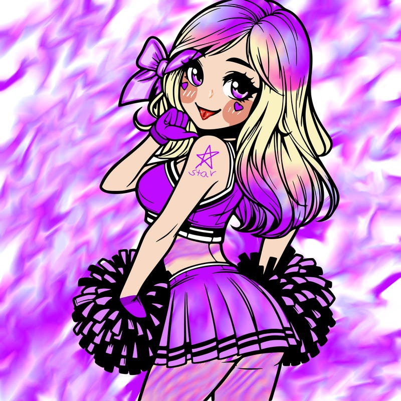 realistic cheerleader