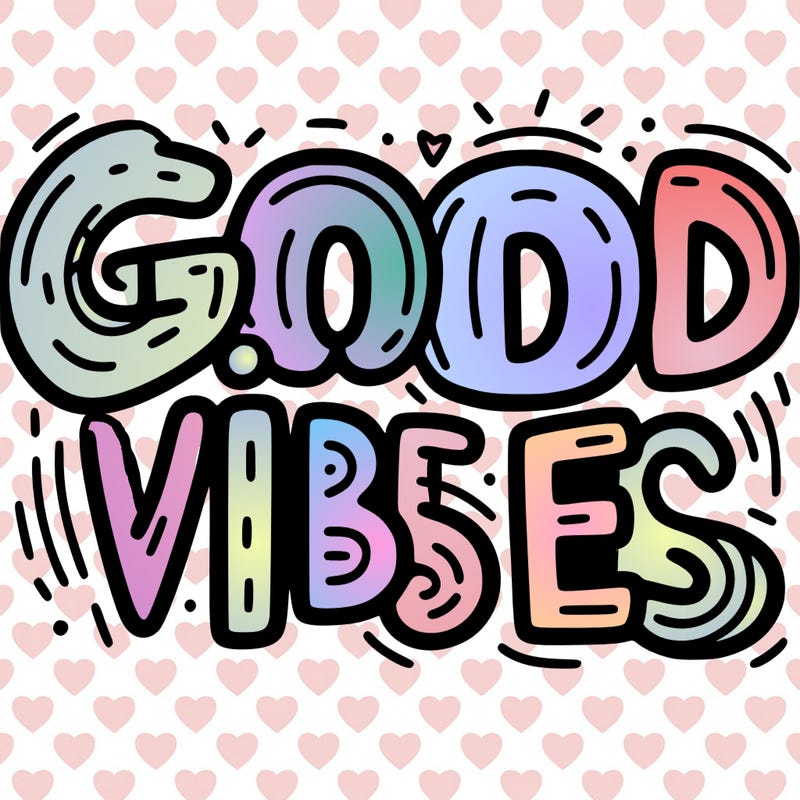 words that say good vibes