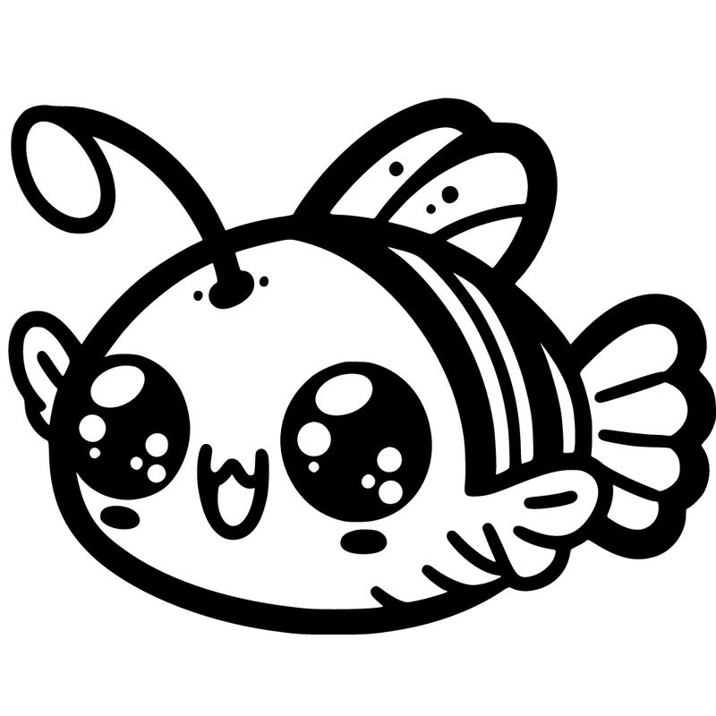 kawii angler fish