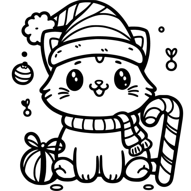 christmas cat