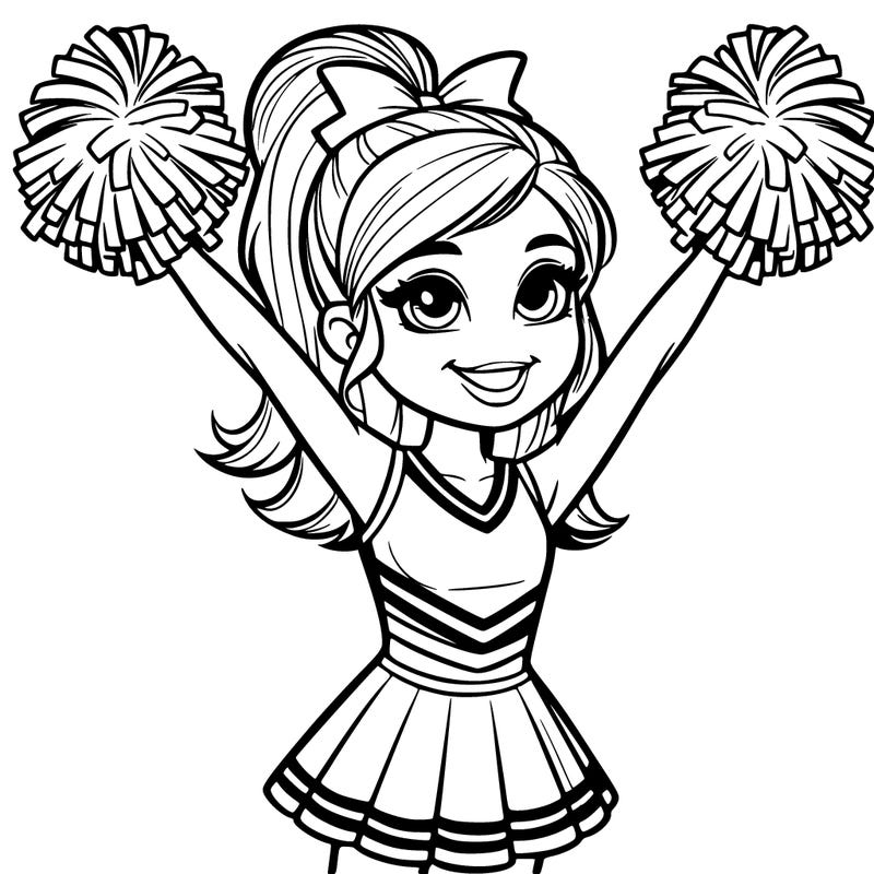 realistic cheerleader