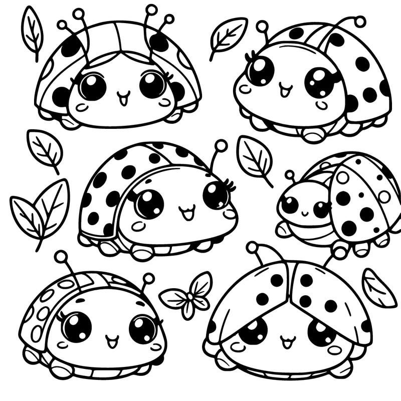 cute ladybugs