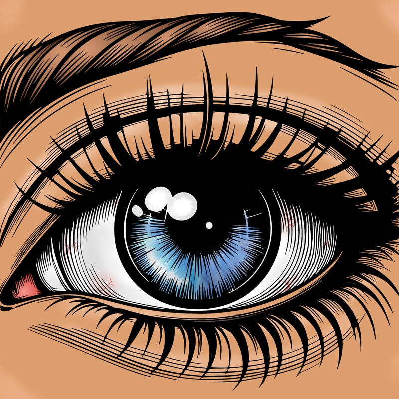 realistic eye