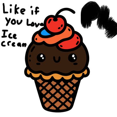 cute ice cream