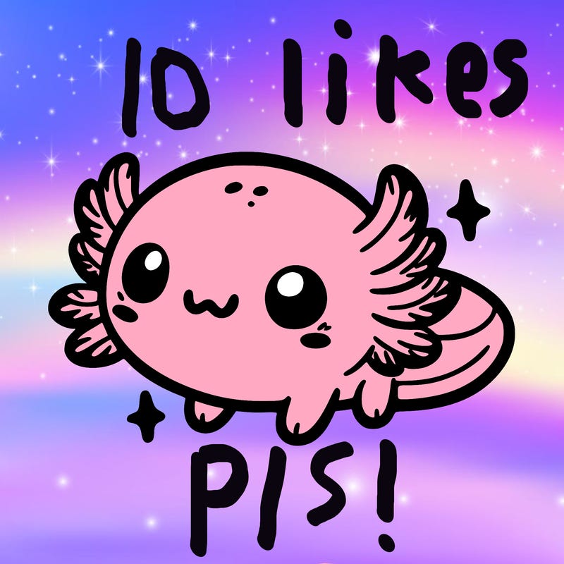 cute easy baby axolotl