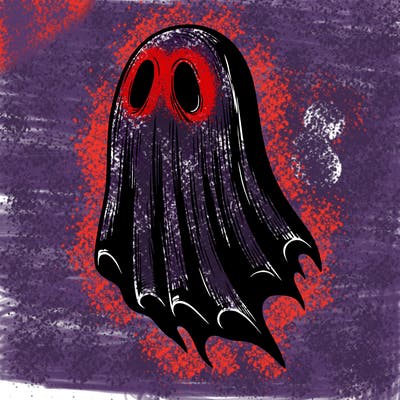 realistic creepy ghost