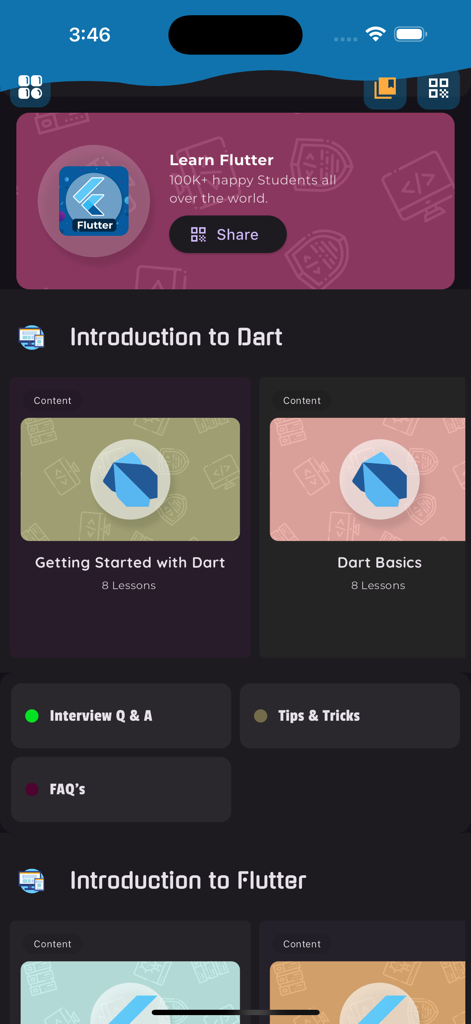 Learn Dart and Flutter Coding - Education App | MWM