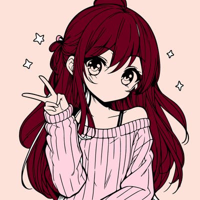 manga girl