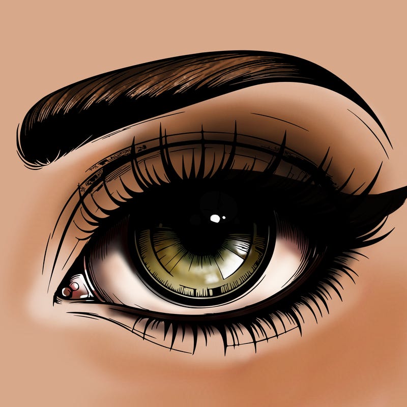 realistic eye