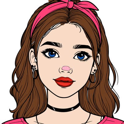 realistic teenage girl