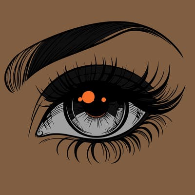 a beautiful eye
