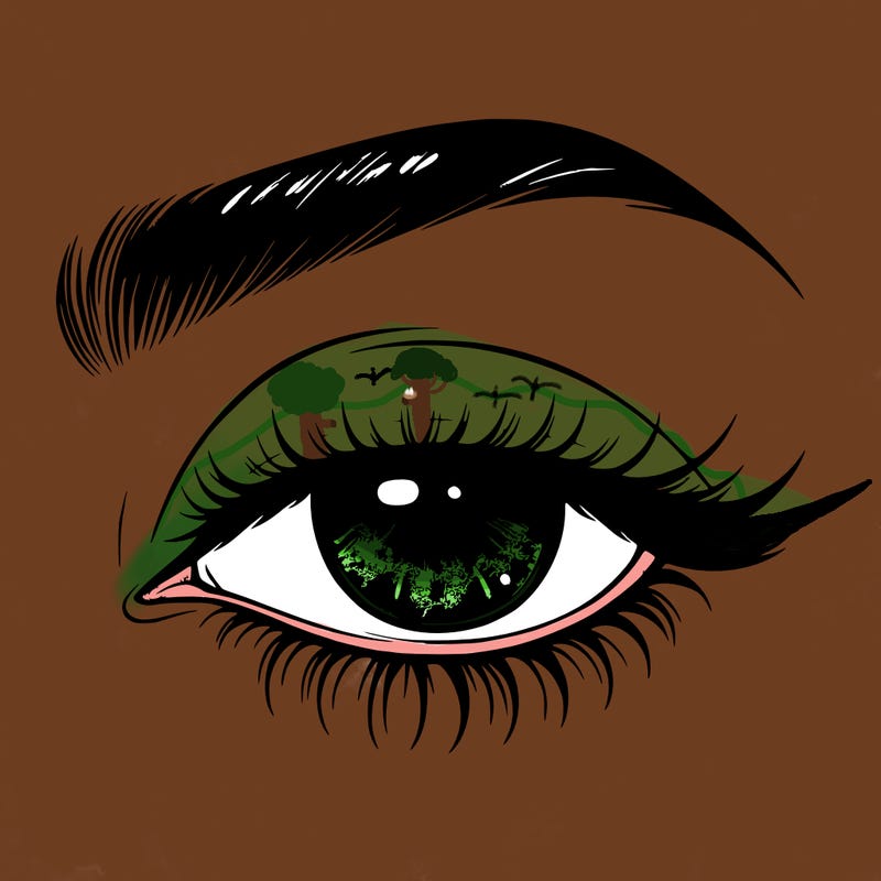 eye closed realistic