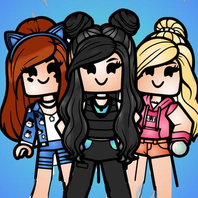 roblox girl group of 3