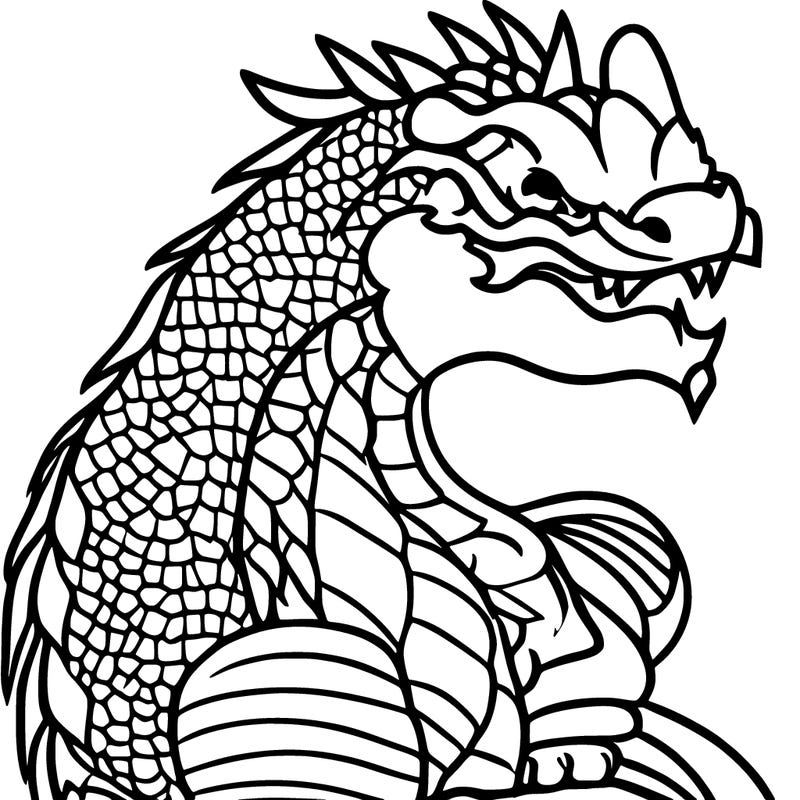 not a chinese dragon