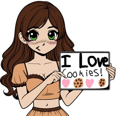 realistic pretty girl holding blank sign