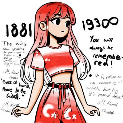 girl in a cute crop top